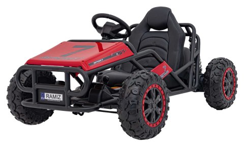 Auto Na Akumulator Pojazd Sport 5 Czerwony Auto Na Akumulator Pojazd Sport 5 Czerwony