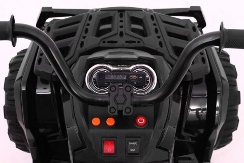 Quad ATV na akumulator dla dzieci Czarny + Koła EVA + Radio MP3 + LED Quad ATV na akumulator dla dzieci Czarny + Koła EVA + Radio MP3 + LED