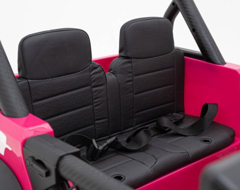 Auto Na Akumulator Terenowe Geoland Power Różowy Pilot Silniki Bagażnik LED Auto Na Akumulator Terenowe Geoland Power Różowy Pilot Silniki Bagażnik LED