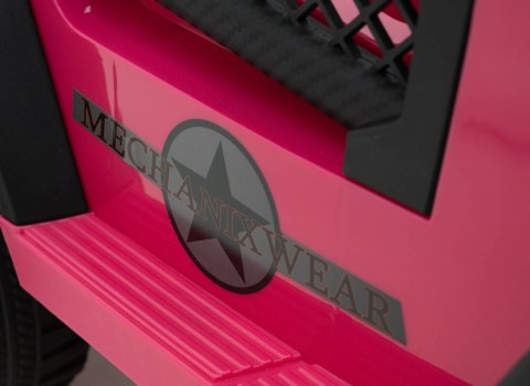 Auto Na Akumulator Terenowe Geoland Power Różowy Pilot Silniki Bagażnik LED Auto Na Akumulator Terenowe Geoland Power Różowy Pilot Silniki Bagażnik LED