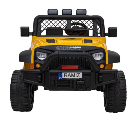 Auto Na Akumulator Terenowe Geoland Power Żółty Pilot Silniki Bagażnik LED Auto Na Akumulator Terenowe Geoland Power Żółty Pilot Silniki Bagażnik LED
