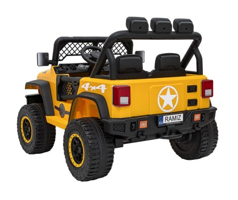 Auto Na Akumulator Terenowe Geoland Power Żółty Pilot Silniki Bagażnik LED Auto Na Akumulator Terenowe Geoland Power Żółty Pilot Silniki Bagażnik LED
