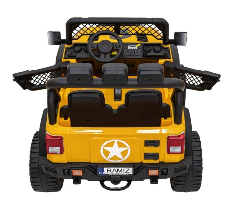 Auto Na Akumulator Terenowe Geoland Power Żółty Pilot Silniki Bagażnik LED Auto Na Akumulator Terenowe Geoland Power Żółty Pilot Silniki Bagażnik LED