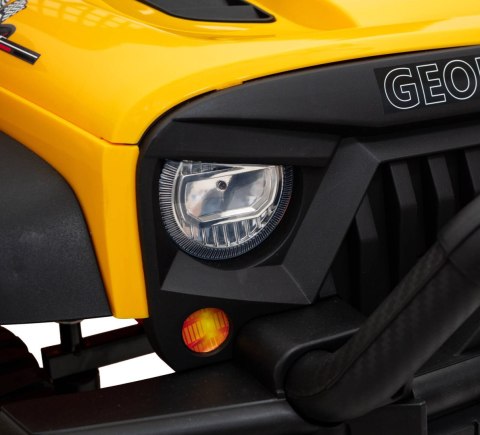 Auto Na Akumulator Terenowe Geoland Power Żółty Pilot Silniki Bagażnik LED Auto Na Akumulator Terenowe Geoland Power Żółty Pilot Silniki Bagażnik LED