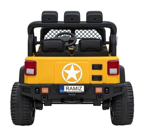 Auto Na Akumulator Terenowe Geoland Power Żółty Pilot Silniki Bagażnik LED Auto Na Akumulator Terenowe Geoland Power Żółty Pilot Silniki Bagażnik LED