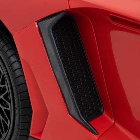 Auto Na Akumulator Lamborghini Aventador Czerwony Silnik bezszczotkowy LED Auto Na Akumulator Lamborghini Aventador Czerwony Silnik bezszczotkowy LED