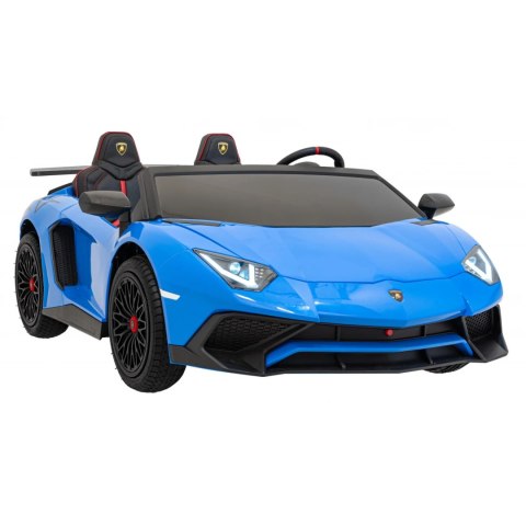 Auto Na Akumulator Lamborghini Aventador Niebieski Silnik bezszczotkowy LED Auto Na Akumulator Lamborghini Aventador Niebieski Silnik bezszczotkowy LED