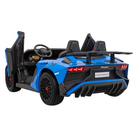 Auto Na Akumulator Lamborghini Aventador Niebieski Silnik bezszczotkowy LED Auto Na Akumulator Lamborghini Aventador Niebieski Silnik bezszczotkowy LED