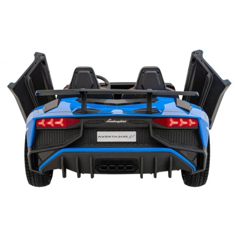 Auto Na Akumulator Lamborghini Aventador Niebieski Silnik bezszczotkowy LED Auto Na Akumulator Lamborghini Aventador Niebieski Silnik bezszczotkowy LED