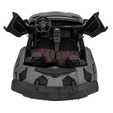 Auto Na Akumulator Lamborghini Aventador Szary Silnik bezszczotkowy LED Auto Na Akumulator Lamborghini Aventador Szary Silnik bezszczotkowy LED