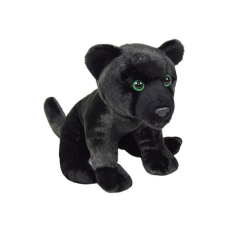 Maskotka Czarna Pantera Siedząca Pluszak 18cm Miękka Przytulanka Miś Maskotka Czarna Pantera Siedząca Pluszak 18cm Miękka Przytulanka Miś