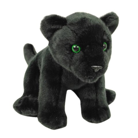 Maskotka Czarna Pantera Siedząca Pluszak 25cm Miękka Przytulanka Miś Maskotka Czarna Pantera Siedząca Pluszak 25cm Miękka Przytulanka Miś