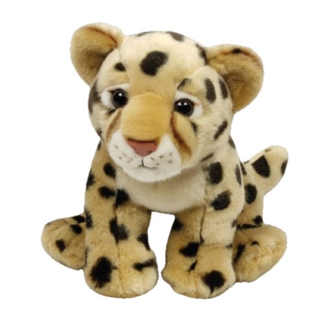 Maskotka Gepard Siedzący Pluszak 25cm Miękka Przytulanka Miś Gepard Maskotka Gepard Siedzący Pluszak 25cm Miękka Przytulanka Miś Gepard