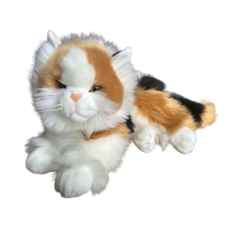Maskotka Kot Calico Biało-Rudy Pluszak 30cm Miękka Przytulanka Miś Kotek Maskotka Kot Calico Biało-Rudy Pluszak 30cm Miękka Przytulanka Miś Kotek