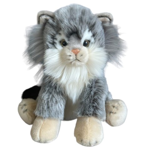 Maskotka Kot Manul Siedzący Pluszak 28cm Miękka Przytulanka Miś Kotek Maskotka Kot Manul Siedzący Pluszak 28cm Miękka Przytulanka Miś Kotek