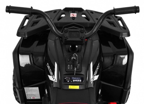 Quad Na Akumulator ATV Desert Czarny Quad Na Akumulator ATV Desert Czarny