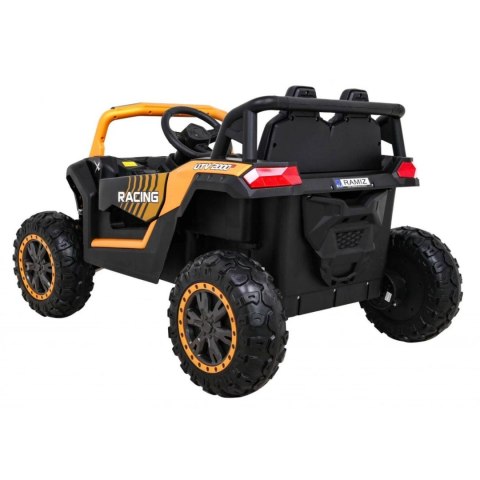 Auto Na Akumulator Buggy UTV 2000 Racing Złoty Napęd 4x4 Pilot MP3 LED EVA