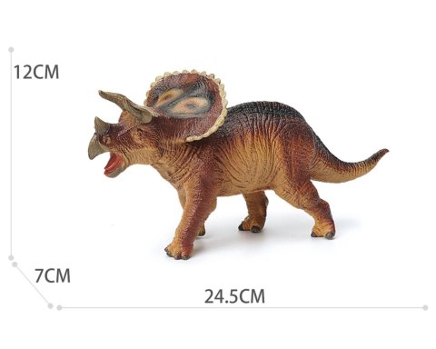 DINOZAUR TRICERATOPS FIGURKA 1szt DINOZAUR TRICERATOPS FIGURKA 1szt
