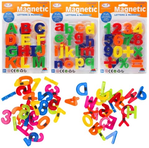 LITERKI CYFERKI MAGNETYCZNE 1szt LITERKI CYFERKI MAGNETYCZNE 1szt