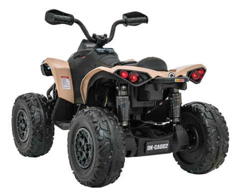 Mini Quad Na Akumulator Maverick ATV Khaki LED EVA Panel Audio MP3
