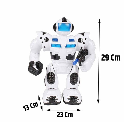 INTERAKTYWNY ROBOT NA BATERIE TAŃCZY LED DŹWIĘK INTERAKTYWNY ROBOT NA BATERIE TAŃCZY LED DŹWIĘK