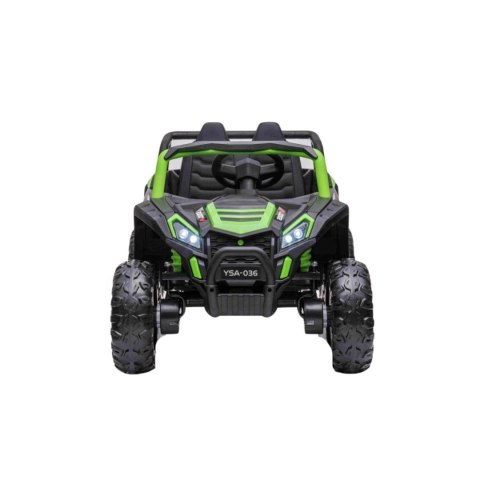 Auto Na Akumulator Buggy UTV 2000 Racing Zielony Napęd 4x4 Pilot MP3 LED Auto Na Akumulator Buggy UTV 2000 Racing Zielony Napęd 4x4 Pilot MP3 LED