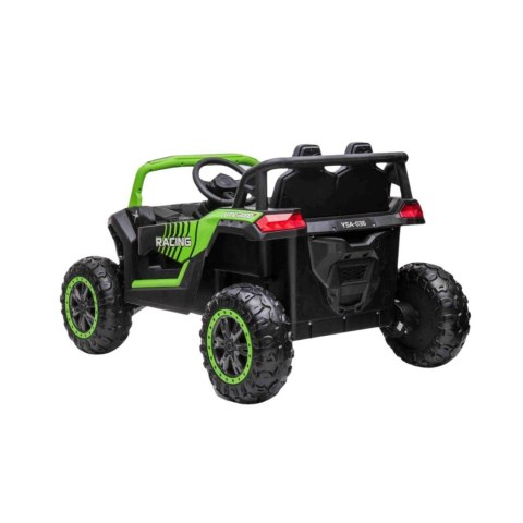 Auto Na Akumulator Buggy UTV 2000 Racing Zielony Napęd 4x4 Pilot MP3 LED Auto Na Akumulator Buggy UTV 2000 Racing Zielony Napęd 4x4 Pilot MP3 LED