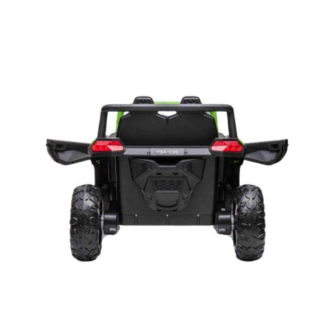 Auto Na Akumulator Buggy UTV 2000 Racing Zielony Napęd 4x4 Pilot MP3 LED Auto Na Akumulator Buggy UTV 2000 Racing Zielony Napęd 4x4 Pilot MP3 LED