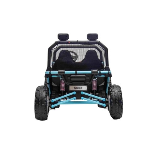 Auto Na Akumulator Pojazd Buggy FASTER 4x4 Niebieski MP3 LED Ekoskóra Auto Na Akumulator Pojazd Buggy FASTER 4x4 Niebieski MP3 LED Ekoskóra
