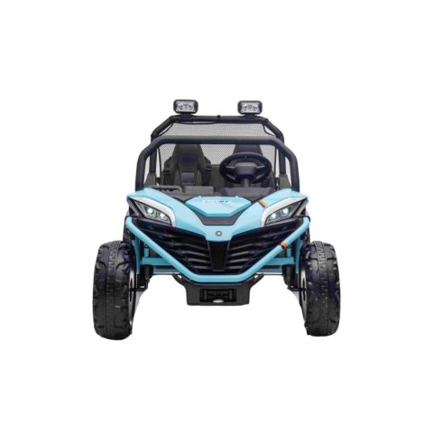 Auto Na Akumulator Pojazd Buggy FASTER 4x4 Niebieski MP3 LED Ekoskóra Auto Na Akumulator Pojazd Buggy FASTER 4x4 Niebieski MP3 LED Ekoskóra