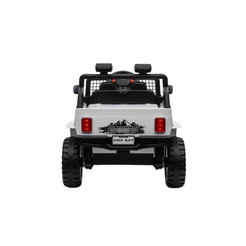 Jeep Na Akumulator Pojazd OFF ROAD 4x4 SPORT Biały Jeep Na Akumulator Pojazd OFF ROAD 4x4 SPORT Biały