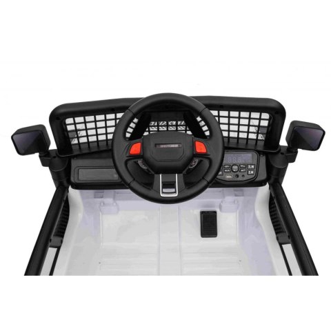 Jeep Na Akumulator Pojazd OFF ROAD 4x4 SPORT Biały Jeep Na Akumulator Pojazd OFF ROAD 4x4 SPORT Biały