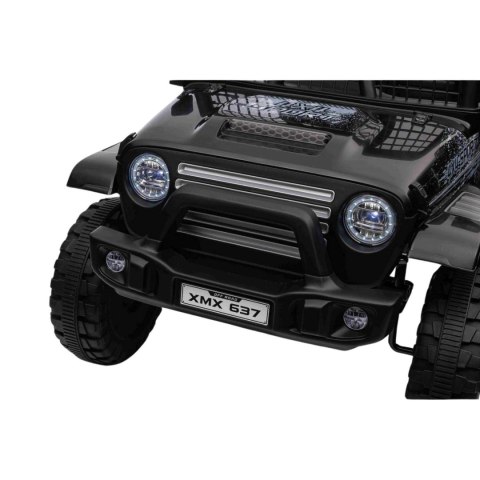 Jeep Na Akumulator Pojazd OFF ROAD 4x4 SPORT Czarny Jeep Na Akumulator Pojazd OFF ROAD 4x4 SPORT Czarny