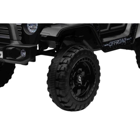 Jeep Na Akumulator Pojazd OFF ROAD 4x4 SPORT Czarny Jeep Na Akumulator Pojazd OFF ROAD 4x4 SPORT Czarny