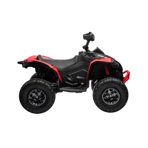 Quad Na Akumulator Maverick ATV Czerwony Pamel Audio MP3 LED EVA