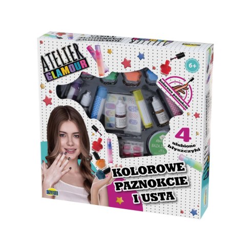 ATELIER GLAMOUR KOLOROWE PAZNOKCIE,USTA ATELIER GLAMOUR KOLOROWE PAZNOKCIE,USTA