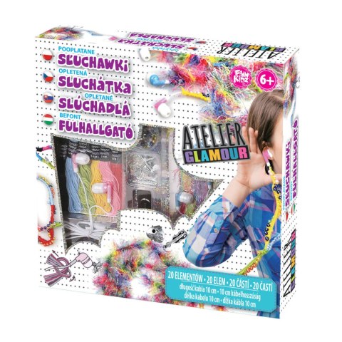 ATELIER GLAMOUR POOPLATANE SŁUCHAWKI 4J. ATELIER GLAMOUR POOPLATANE SŁUCHAWKI 4J.