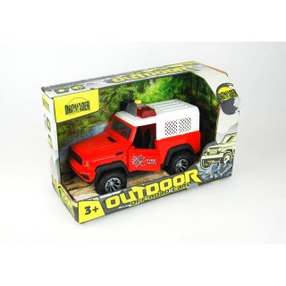 JEEP STRAŻ POŻARNA NA BATERIE W PUDEŁKU