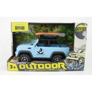 JEEP Z DESKĄ SURFINGOWĄ NA BAT.-PUDEŁKO
