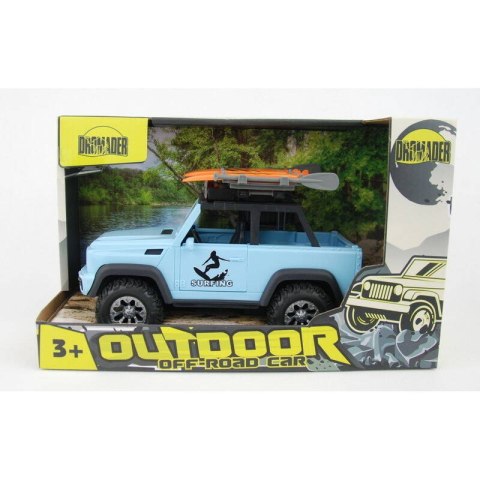 JEEP Z DESKĄ SURFINGOWĄ NA BAT.-PUDEŁKO JEEP Z DESKĄ SURFINGOWĄ NA BAT.-PUDEŁKO