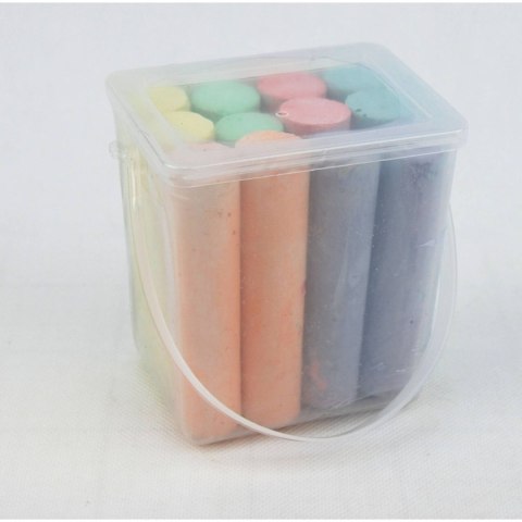 KREDA CHODNIKOWA W WIADERKU 12 SZT. KREDA CHODNIKOWA W WIADERKU 12 SZT.