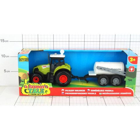 TRAKTOR Z PRZYCZEPĄ (DŹWIĘKI) W PUDEŁKU
