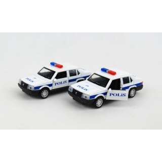 SAMOCHÓD METALOWY ŚWIATŁO/DŹWIĘKI 1 SZT.