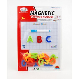 Literki magnetyczne z tablicą