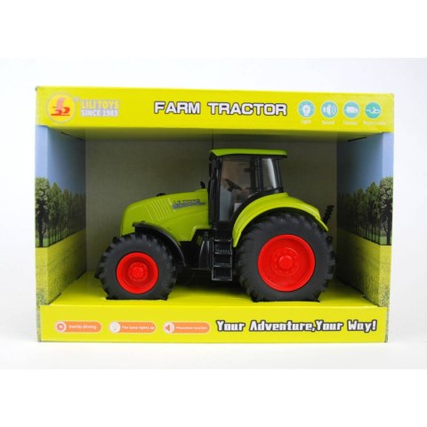 POJAZD TRAKTOR EFEKTY DŹWIĘKOWE I SWIATŁA W PUDEŁKU POJAZD TRAKTOR EFEKTY DŹWIĘKOWE I SWIATŁA W PUDEŁKU