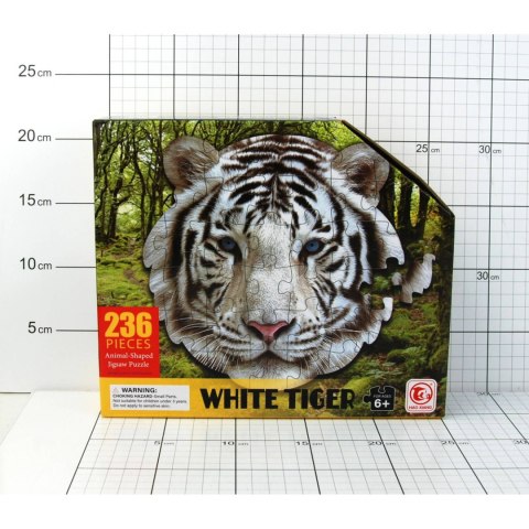PUZZLE BIAŁY TYGRYS 236 EL. PUZZLE BIAŁY TYGRYS 236 EL.