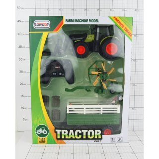 TRAKTOR Z PRZYCZEPĄ NA RADIO