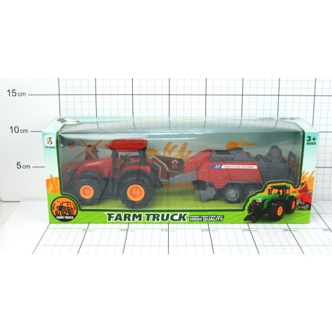 TRAKTOR Z PRZYCZEPĄ W PUDEŁKU 1SZT.