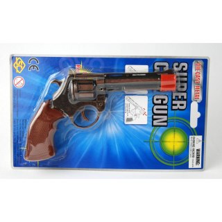 PISTOLET METALOWY NA SPŁONKĘ- BLISTER 1 SZT.