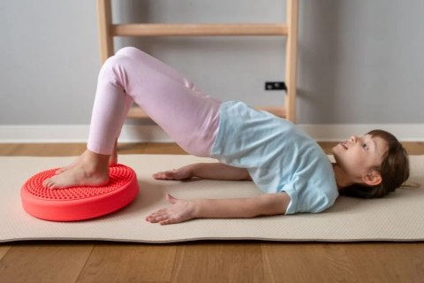Poduszka Sensoryczna Czerwona Do Rehabilitacji I Do Masażu Stymulująca Poduszka Sensoryczna Czerwona Do Rehabilitacji I Do Masażu Stymulująca